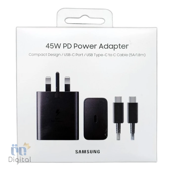شارژر دیواری ۴۵ وات سامسونگ مدل EP-T4510