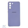 Galaxy S21 Fe silicomi نمای جلو بنفش روشن