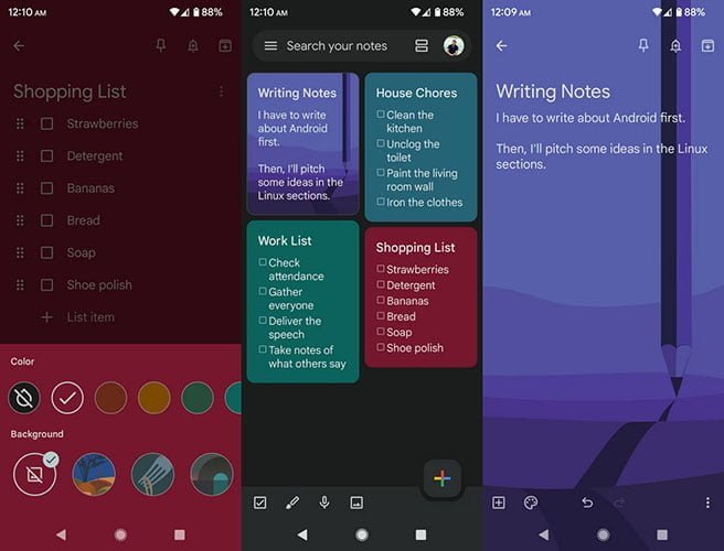 آموزش استفاده از Google Keep؛ یادداشت‌های رنگی بر اساس دسته‌بندی‌های مختلف