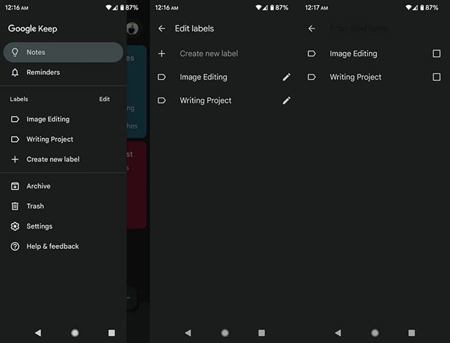 آموزش استفاده از Google Keep؛ سازمان‌دهی یادداشت‌ها با برچسب‌ها