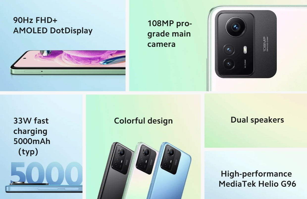 ردمی نوت 12 اس |Redmi Note 12S