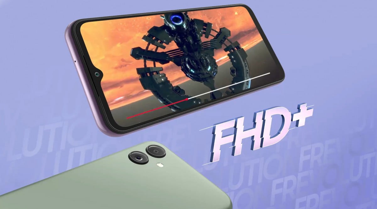 نمایشگر گلکسی F14 سامسونگ