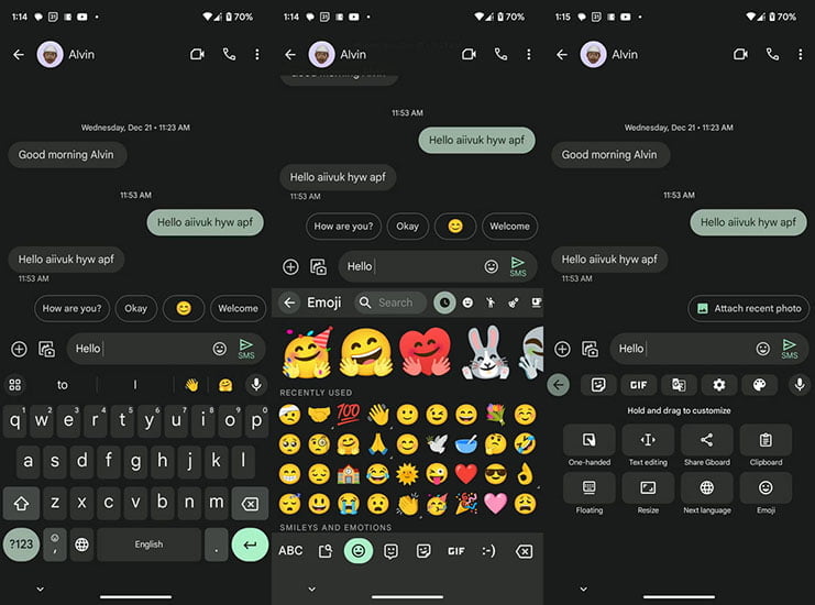 بهترین کیبورد اندروید - برنامه Gboard