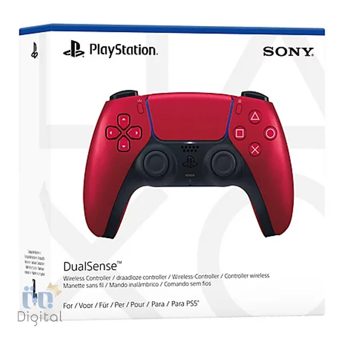 دسته پلی استیشن 5 Dual Sense Volcanic Red