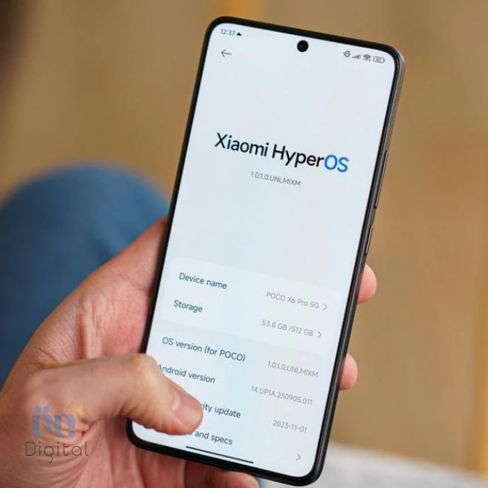 صفحه نمایش گوشی Poco X6 Pro
