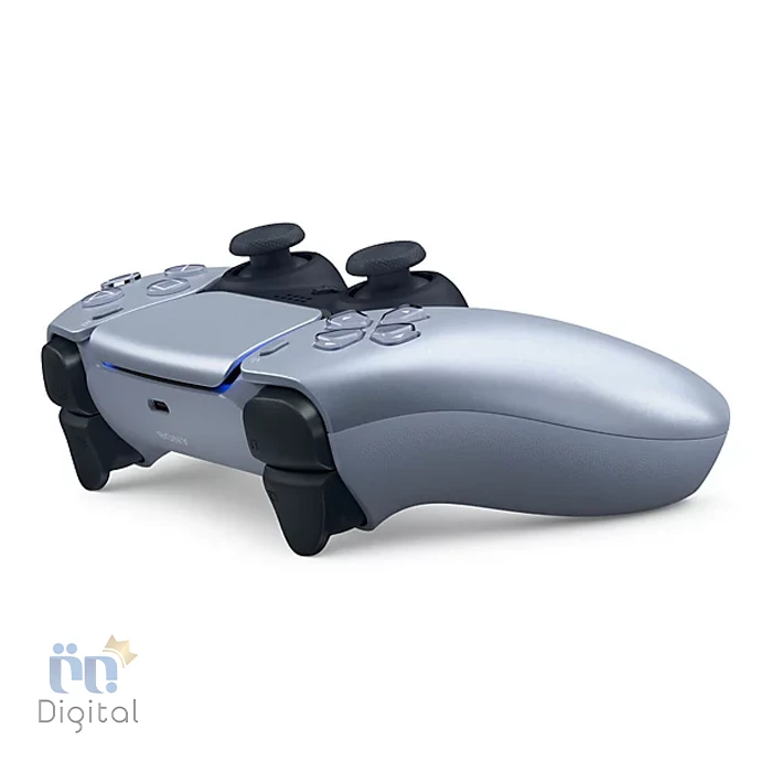 دسته بازی dual sense مخصوص ps5 نقره ای متالیک
