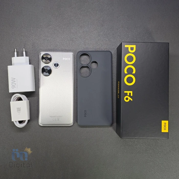 محتویات جعبه گوشی Poco F6