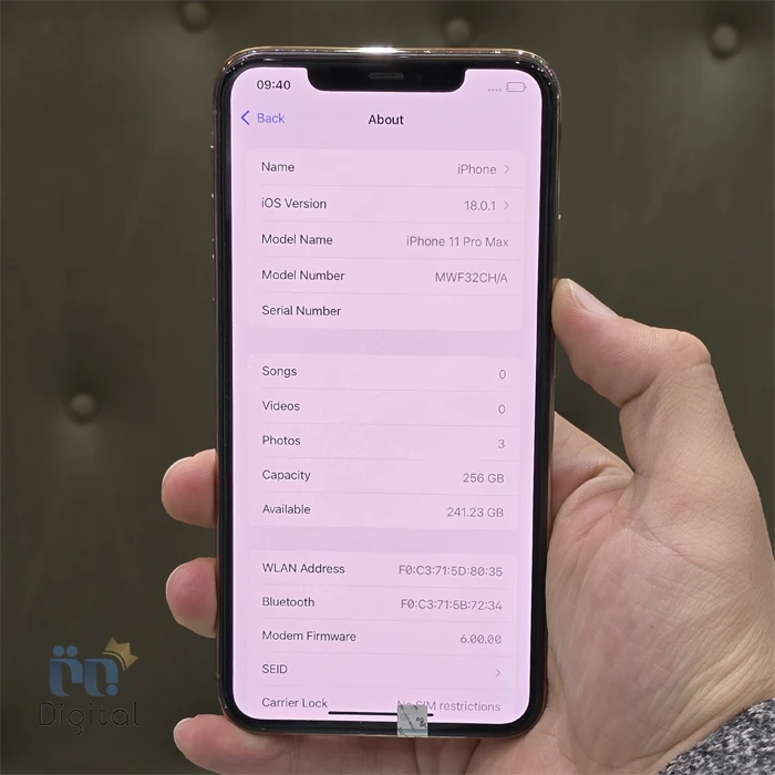 خرید گوشی کارکرده iPhone 11 Pro Max CHA دو سیم کارت حافظه ۲۵۶