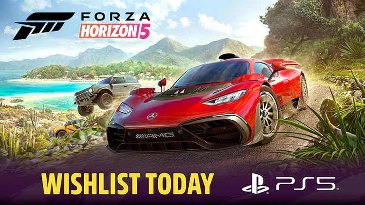 نسخه پلی استیشن ۵ بازی Forza Horizon 5
