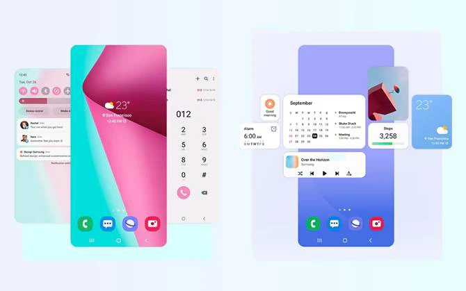 بروزرسانی One UI 7 سامسونگ