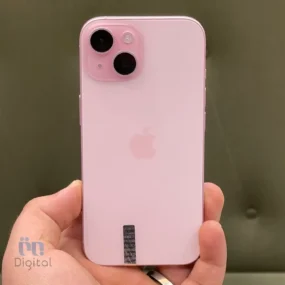 آیفون ۱۵ظرفیت ۱۲۸ گیگابات CH/A دو سیم کارت رنگ Pink در حد نو