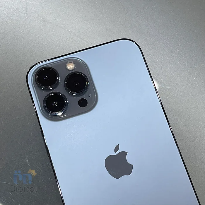 گوشی موبایل اپل مدل iPhone 13 promax zaa دو سیم کارت حافظه 256- نمای پشت و دوربین