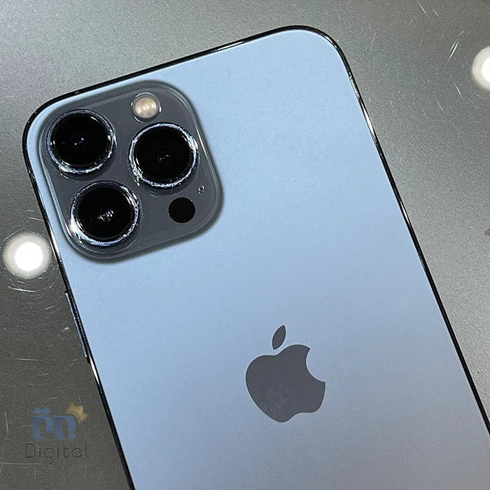 گوشی موبایل اپل مدل iPhone 13 promax zaa دو سیم کارت حافظه 256- نمای پشت و دوربین