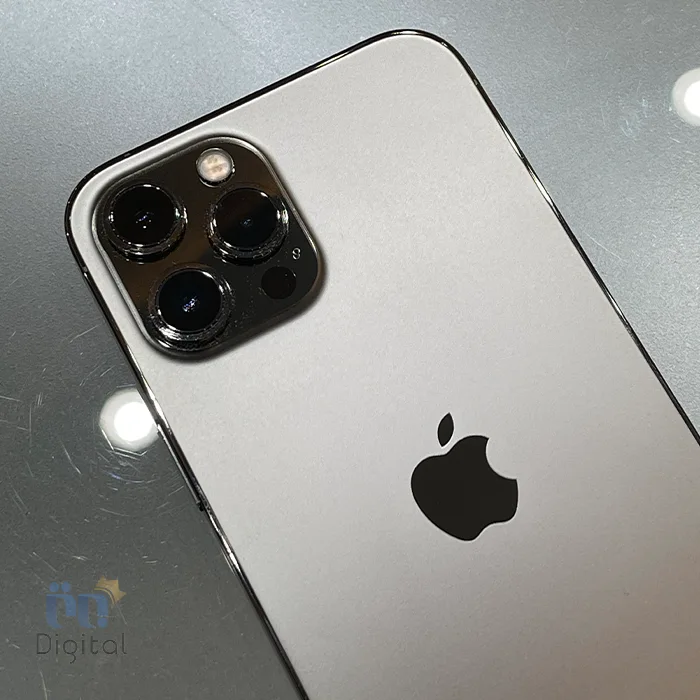 گوشی موبایل اپل مدل iPhone 12 promax zaa دو سیم کارت حافظه 256- نمای لبه پایین