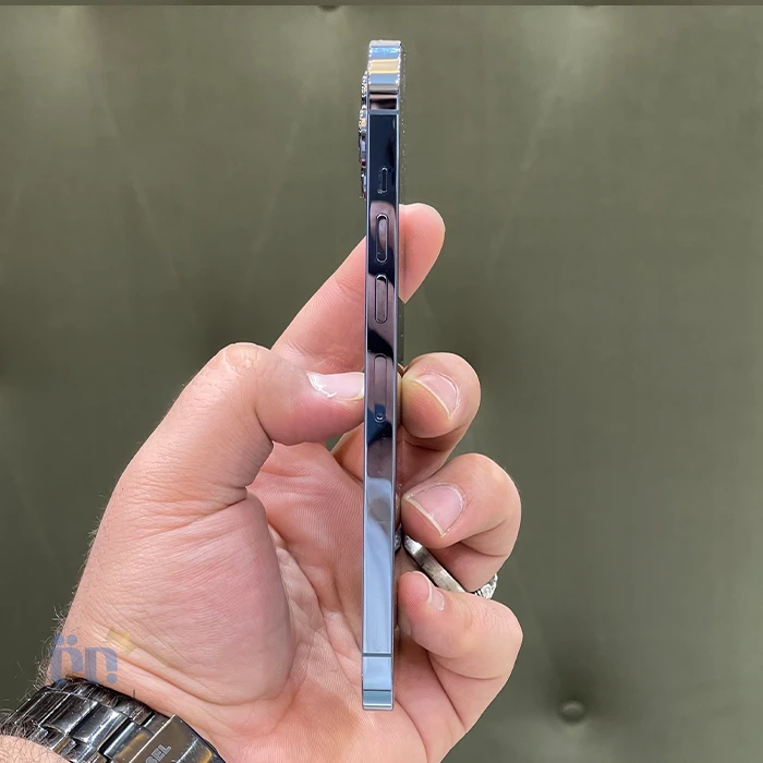 گوشی موبایل اپل مدل iPhone 13 promax zaa دو سیم کارت حافظه 256- نمای چپ