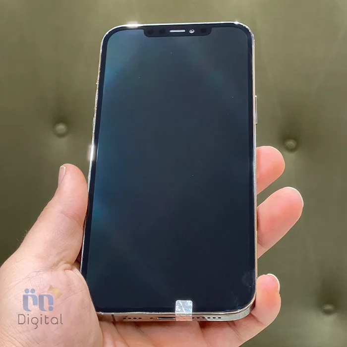 گوشی موبایل اپل مدل iPhone 12 promax zaa دو سیم کارت حافظه 256- نمای صفحه نمایش