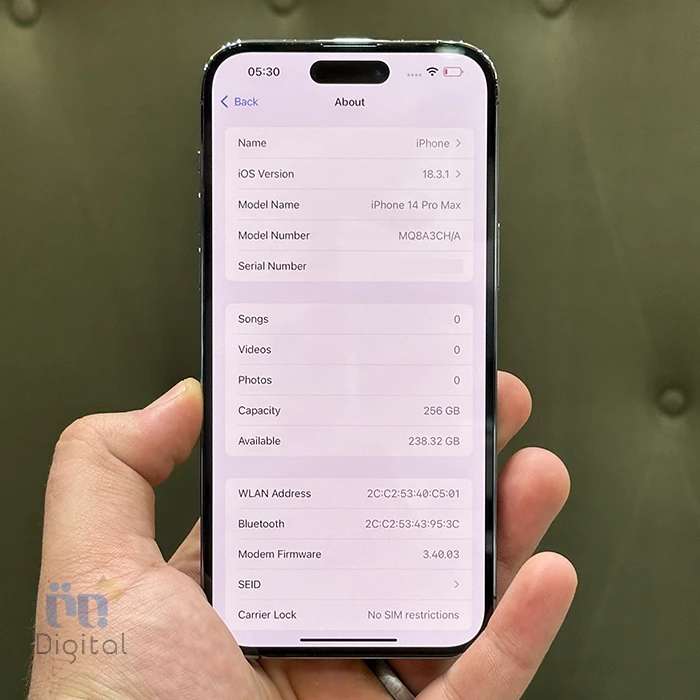 گوشی موبایل اپل مدل iPhone 14 Pro Max CHA گارکرده - صفحه مشخصات