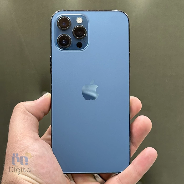 گوشی موبایل اپل مدل iPhone 12 Pro Max ZAA دو سیم کارت حافظه ۲۵۶ گیگابایت – کارکرده