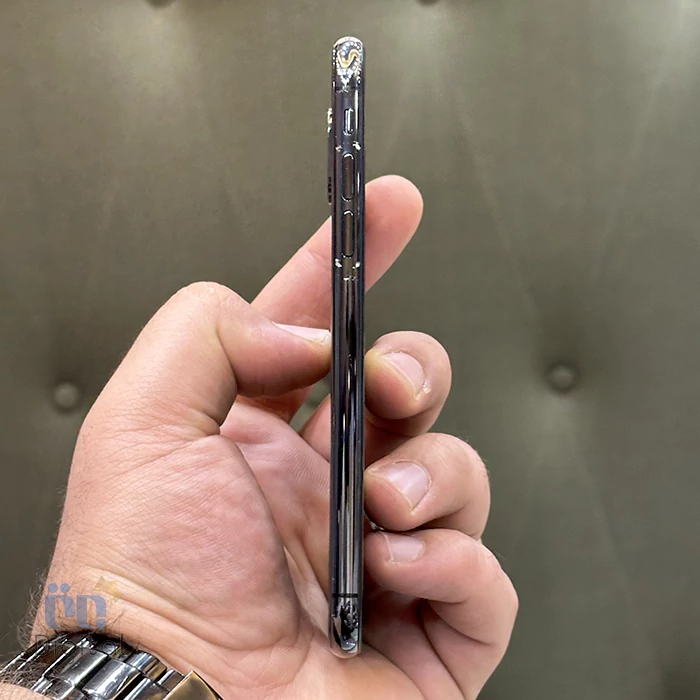 نمای کناری موبایل اپل مدل iPhone XS LLA دو سیم کارت حافظه ۲۵۶ گیگابایت