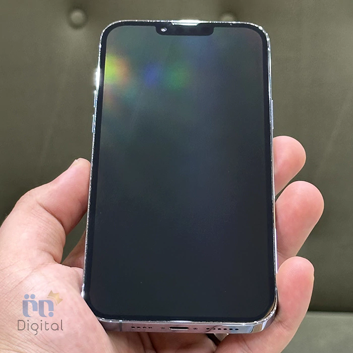 نمایشگر و وضعیت ظاهری گوشی کارکرده iPhone 13 Pro Max ZAA با حافظه 256 گیگابایت