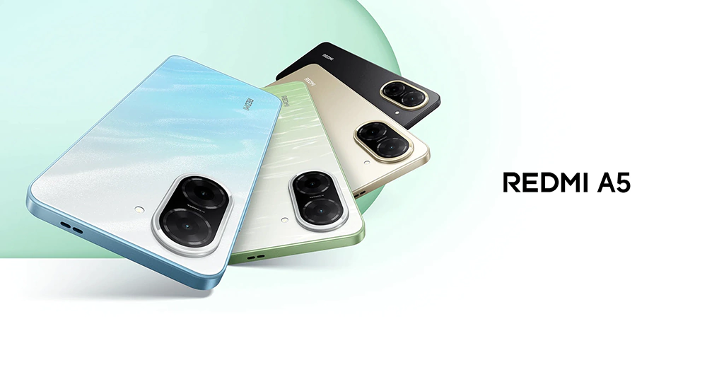 خرید گوشی Redmi A5 شیائومی با ۴ گیگابایت حافظه رم و ۱۲۸ گیگابایت حافظه داخلی