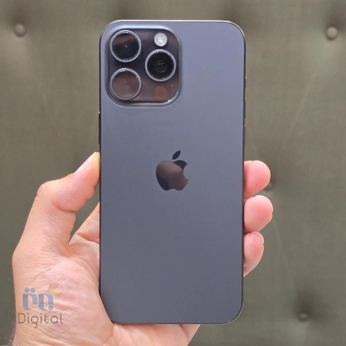 گوشی موبایل اپل مدل iPhone 15 pro max دو سیم کارت حافظه 256 گیگابایت – کارکرده
