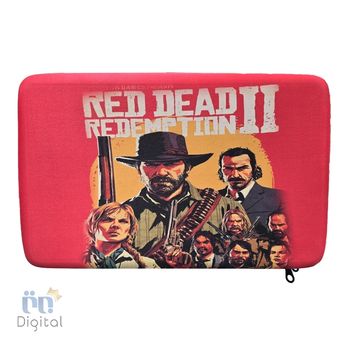 کیف حمل پلی استیشن ۵ اسلیم چهار کاره طرح Red Dead Redemption 2 روبرو