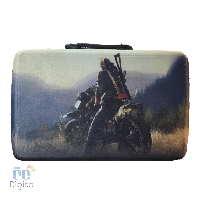 کیف حمل PS5 Slim چهار کاره طرح Days Gone