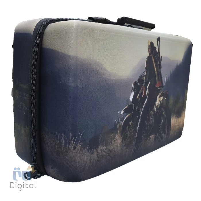 کیف حمل PS5 Slim چهار کاره طرح Days Gone