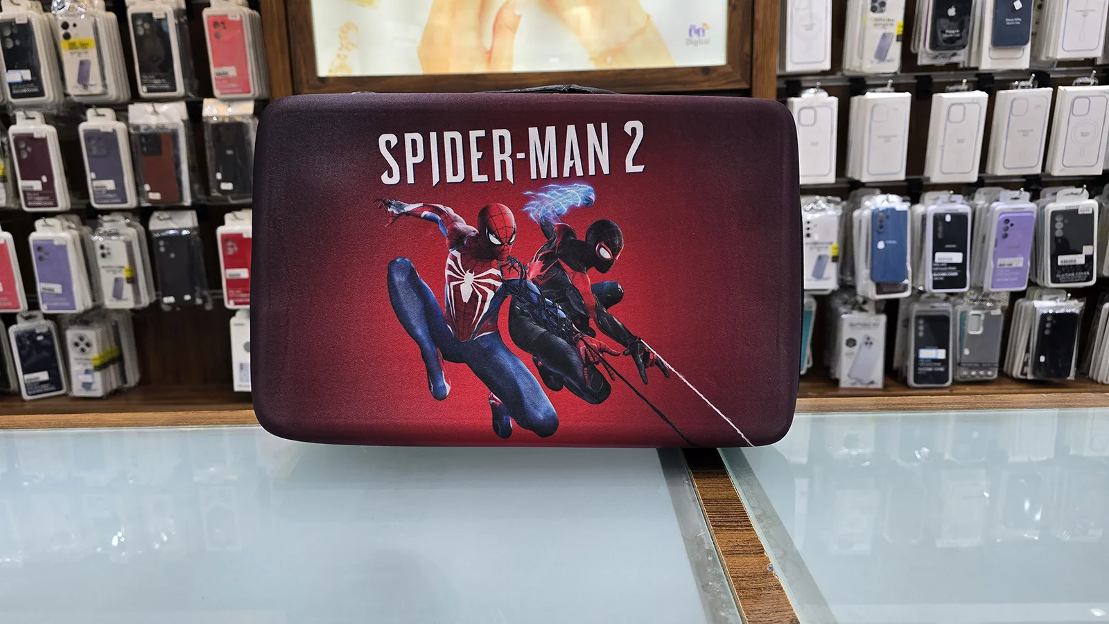 کیف حمل ۴ کاره کنسول پلی ‌استیشن ۵ اسیم طرح Spider Man