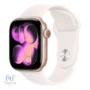 اپل واچ سری ۱۱ سایز 42 میلی متری بدنه Rose Gold بند Light Blush