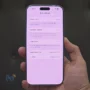 نمای اطلاعات باتری گوشی موبایل اپل مدل iPhone 16 Pro Max ZAA