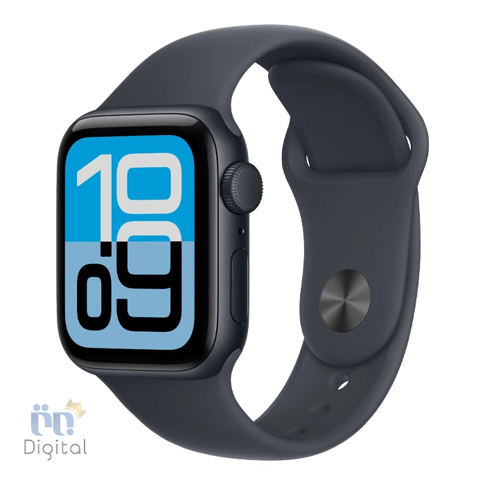 اپل واچ SE 3rd Generation 2025 سایز 40 میلی متری بدنه Midnight بند Midnight