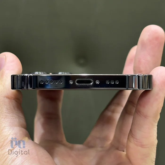 گوشی موبایل اپل مدل iPhone 13 Pro ZDA تک سیم کارت حافظه ۲۵۶ گیگابایت – کارکرده | نمای پایین