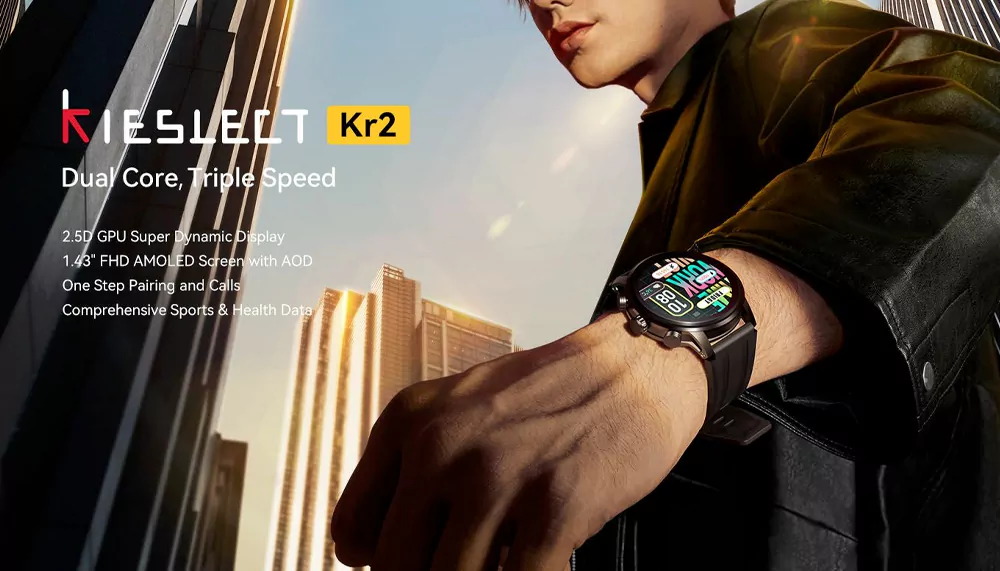 معرفی ساعت هوشمند کیسلیت Kr2 Pro | Kieslect Kr2 Pro