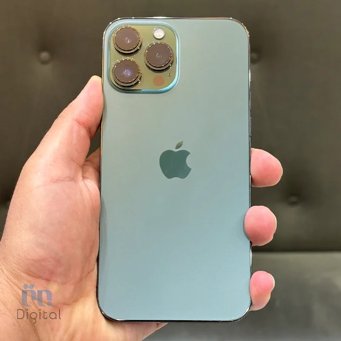 گوشی موبایل اپل مدل iPhone 13 Pro Max ZAA دو سیم کارت حافظه ۲۵۶ گیگابایت – کارکرده