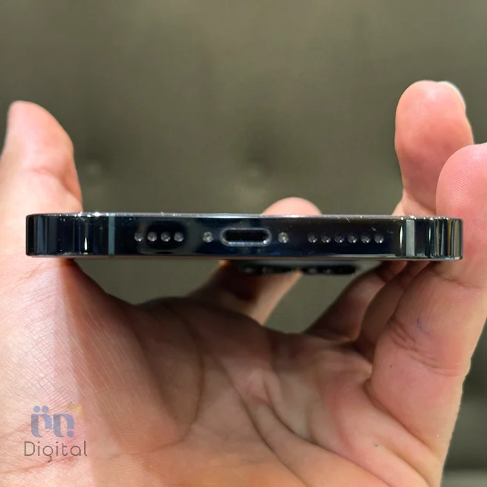 گوشی موبایل اپل مدل iPhone 13 Pro Max ZAA دو سیم کارت حافظه ۲۵۶ گیگابایت – کارکرده | نمای پایین