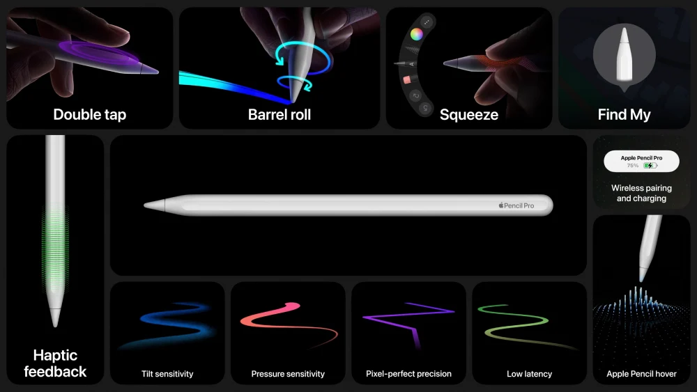 قلم Apple pencil Pro 2024