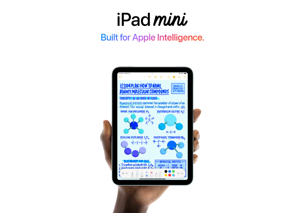 معرفی آی پد مینی ۲۰۲۴ وایفای | iPad Mini 2024 Wi‑Fi