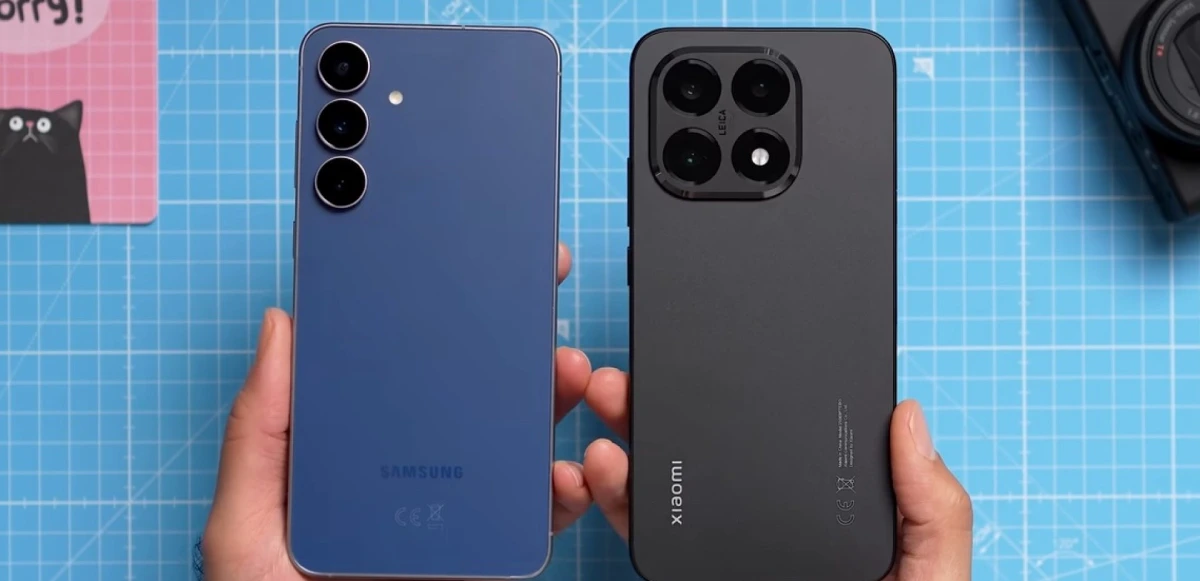 مقایسه Xiaomi 15T با Galaxy S25 FE
