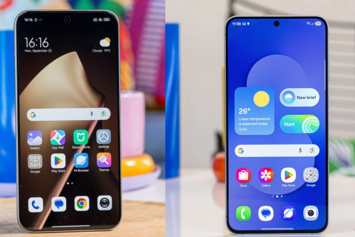 مقایسه Xiaomi 15T با Galaxy S25 FE