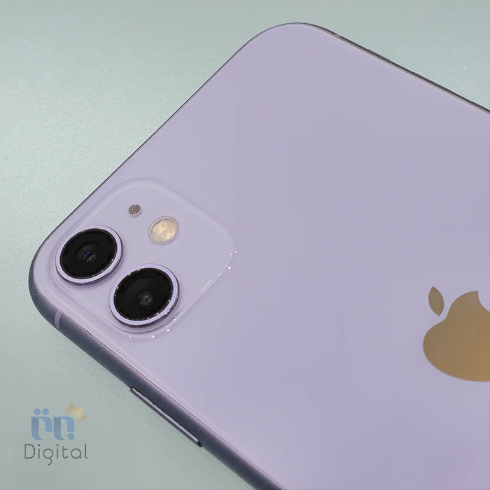 گوشی موبایل اپل مدل iPhone 11 CHA دو سیم کارت حافظه ۱۲۸ گیگابایت – کارکرده | نمای پشت و دوربین