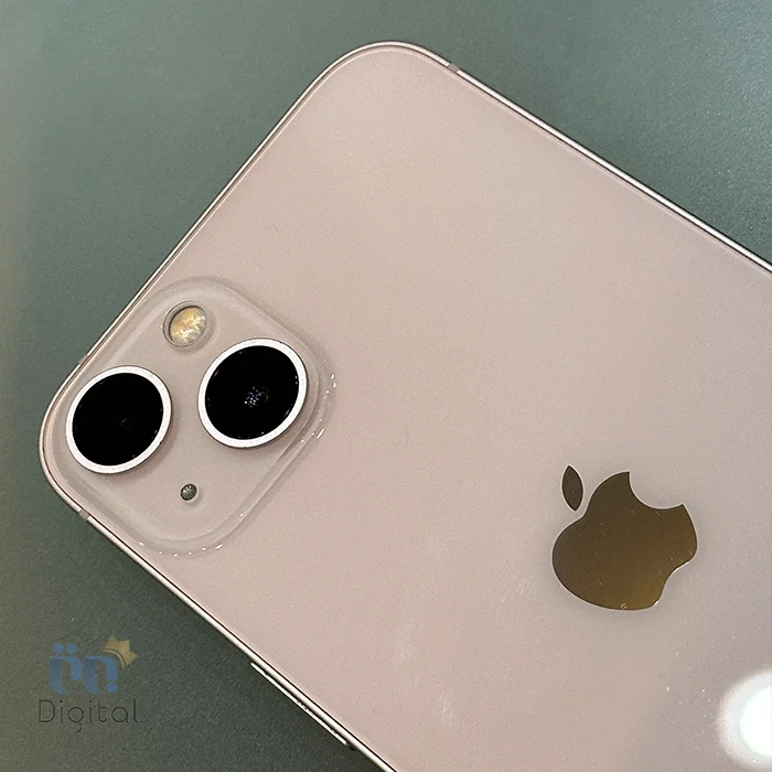 گوشی موبایل اپل مدل iPhone 13 CHA دو سیم کارت حافظه ۱۲۸ گیگابایت – کارکرده | نمای پشت و دوربین