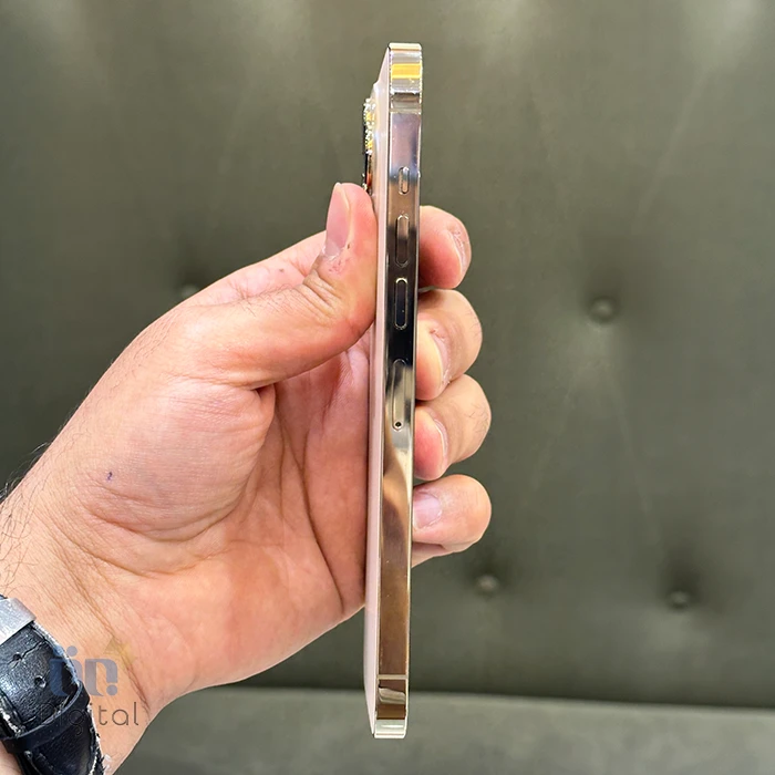 گوشی موبایل اپل مدل iPhone 13 Pro Max ZAA دو سیم کارت حافظه ۲۵۶ گیگابایت – کارکرده | نمای چپ