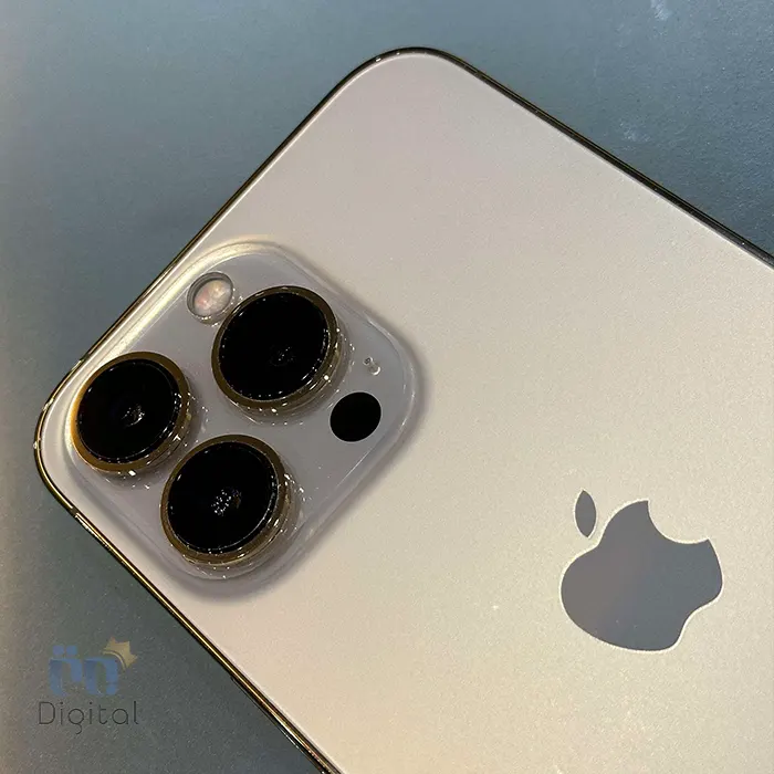 گوشی موبایل اپل مدل iPhone 13 Pro ZAA دو سیم کارت حافظه ۱۲۸ گیگابایت – کارکرده | نمای پشت و دوربین