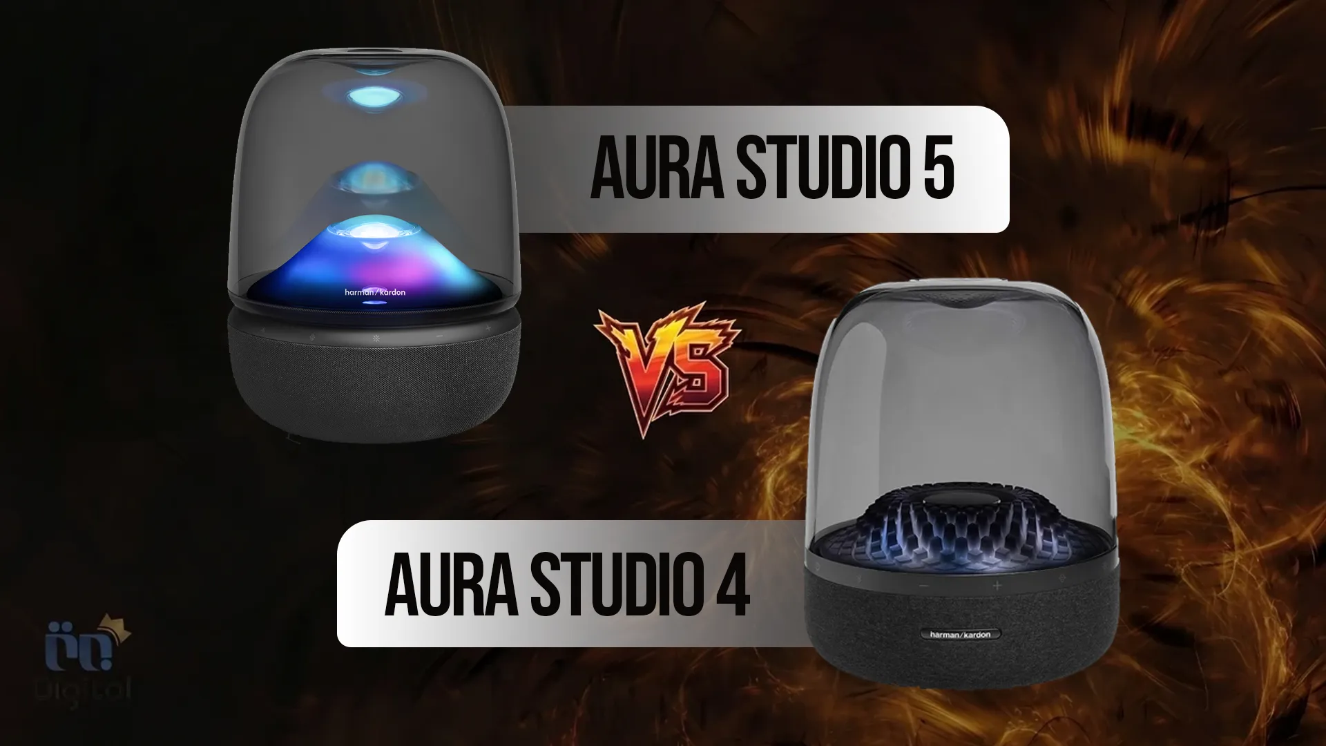 مقایسه Harman Aura Studio 4 با Harman Aura Studio 5؛ نسل جدید هارمن چه برتری‌هایی دارد؟