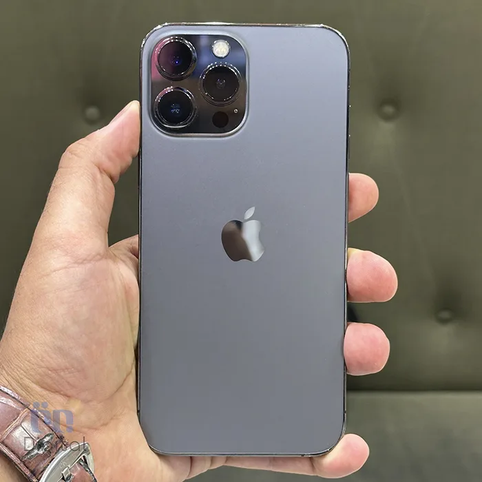 گوشی موبایل اپل مدل iPhone 13 Pro Max ZAA دو سیم کارت حافظه ۲۵۶ گیگابایت – کارکرده