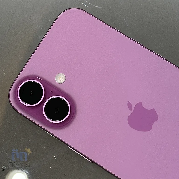 گوشی موبایل اپل مدل iPhone 16 CHA دو سیم کارت حافظه ۱۲۸ گیگابایت – در حد نو | نمای پشت و دوربین
