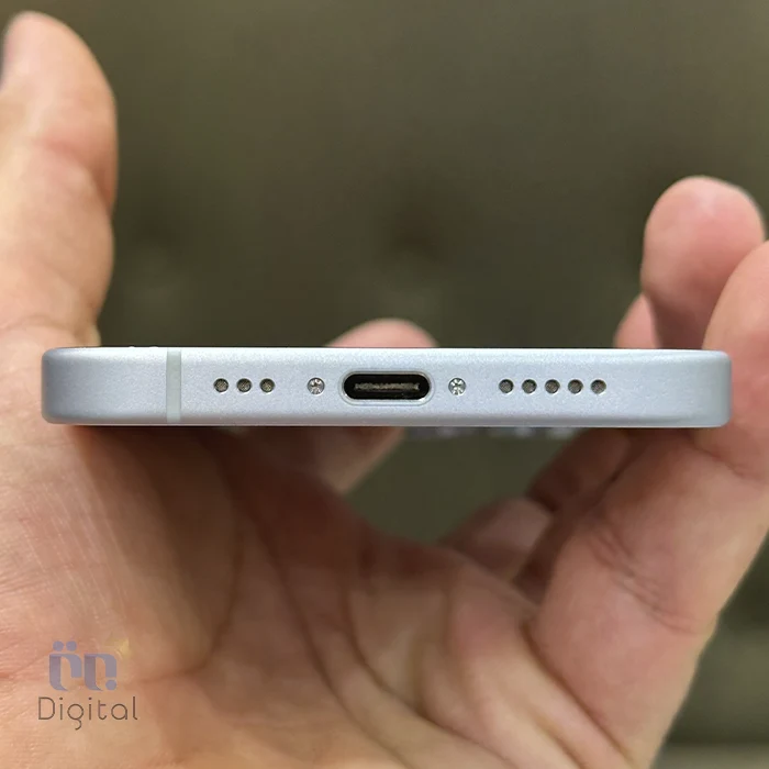 گوشی موبایل اپل مدل iPhone 15 CHA دو سیم کارت حافظه ۱۲۸ گیگابایت – کارکرده | نمای پایین