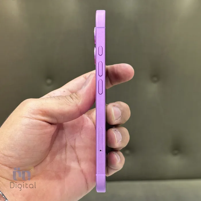 گوشی موبایل اپل مدل iPhone 16 CHA دو سیم کارت حافظه ۱۲۸ گیگابایت – در حد نو | نمای چپ